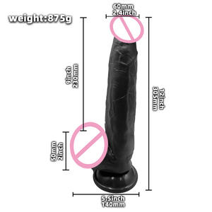 Consolador realista suave de 12 pulgadas, juguete sexual enorme para adultos para mujeres, consolador grande cómodo, Juguetes para adultos, Anales - Product Image 2