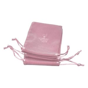 ถุงกำมะหยี่สีพิเศษพร้อมเชือกผูก ปรับแต่งโลโก้ได้ เหมาะสำหรับใส่แหวน ต่างหู หรือเป็นถุงของขวัญ - Product Image 4