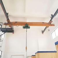 Grue de levage électrique de type LDA Wanlong 10T avec hauteur de levage de 30 m, moteur de 3,5 kW pour atelier et entrepôt