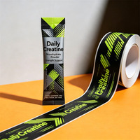 Lebensmittelechte Laminierte Kollagen-Nahrungsergänzungsmittel-Verpackung Tiefdruck Feuchtigkeitsbeständig Recycelbar Stick-Pack Kaugummi Tierfutter