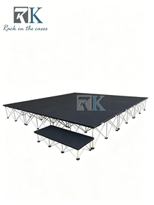 เวทีพกพาพร้อมแท่นยกอะลูมิเนียมสำหรับงานดนตรีกลางแจ้งและคอนเสิร์ต - Product Image 1