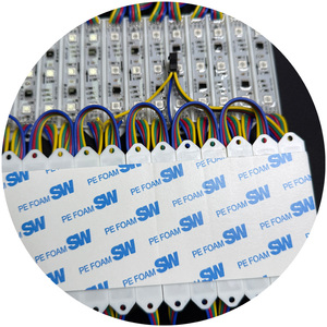 Nhựa epoxy không thấm nước mô-đun 0.72 Wát quảng cáo ánh sáng dấu hiệu mô-đun 3 <span class=keywords><strong>SMD</strong></span> <span class=keywords><strong>5050</strong></span> 12V RGB LED mô-đun - Product Image 4