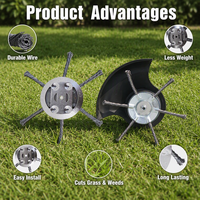 Tondeuse à gazon à essence en métal durable débroussailleuse outils de jardinage modernes pour l'entretien de la pelouse et du jardin Station d'alimentation pour oiseaux