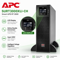 APC Schneider SURT Deuxième Génération – Alimentation sans interruption (ASI) de secours améliorée, montable en rack, avec batterie intégrée SURT3000XLI-CH 2700W 3KVA