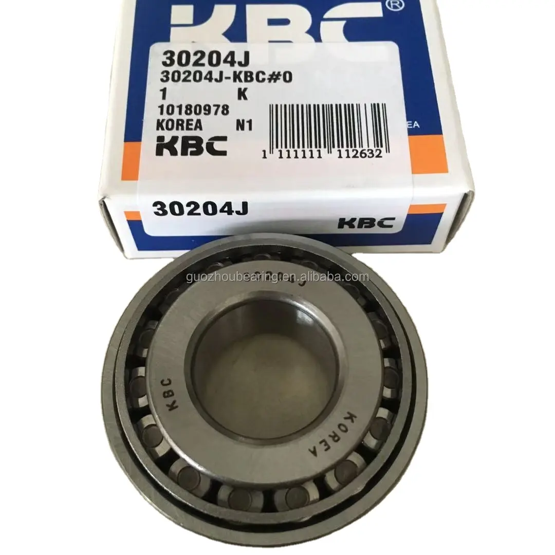 Korea KBC Tapered Roller Bearing 30204 30204J 20x47x15.25mm