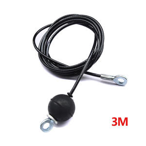 MUCHAN Câble de gymnastique avec et système de <span class=keywords><strong>corde</strong></span> Câble en acier robuste Entraînement à domicile Gym Pull Down - Product Image 3