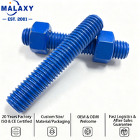 Malaxy Stainless Steel 304 Double End Threaded Stud Bolt ASTM A193 B7 DIN 976 High Tensile Fastener Thread Rod Stud Bolt