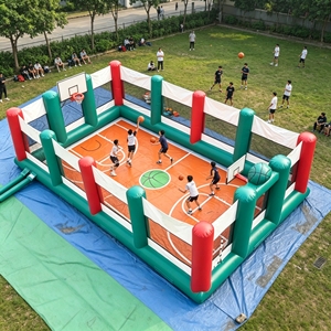<span class=keywords><strong>Cancha</strong></span> <span class=keywords><strong>de</strong></span> Baloncesto Inflable <span class=keywords><strong>de</strong></span> PVC Personalizable y Resistente, 20x10M, Resistente al Viento e Impermeable, para Negocios <span class=keywords><strong>de</strong></span> Alquiler al Aire Libre - Product Image 1