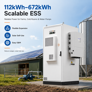 Sistema de Almacenamiento de Energía con Baterías Comerciales de 50kW, 100kW, 150kW, 112kWh, 224kWh, 336kWh, Gabinete BESS Todo en Uno para Exteriores - Product Image 1