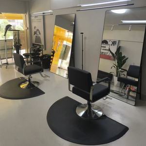 Tapis de sol anti-fatigue rond pour salon, tapis antidérapant pour chaise de barbier, tapis de sol confortable en PVC absorbant les chocs pour salon de coiffure et de beauté - Product Image 3