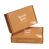 Boîtes d'emballage en carton ondulé vêtements maquillage cosmétique boîte d'expédition boîte d'avion produits écologiques