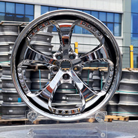 Jantes de voiture LH forgées à profil profond pour Nissan 350z 370z Lexus IS300 Vskf, jantes en alliage 5x114.3 5x100 5x120 17 16 18 19 pouces