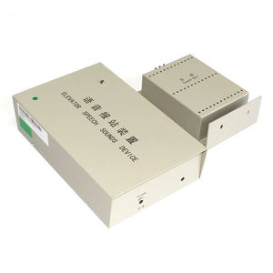 Dispositivo de anuncio de puerta de ascensor de acero moderno, con estación de voz <span class=keywords><strong>en</strong></span> inglés y chino para piezas de ascensor de apartamentos, 2 unidades - Product Image 2