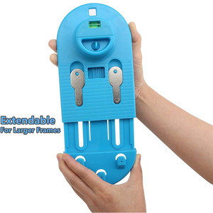 Los más vendidos de suministro de fábrica, herramienta para colgar y nivelar imágenes todo en uno, gancho de imagen de alambre dentado, viene con herramienta de caja de Hardware - Product Image 4