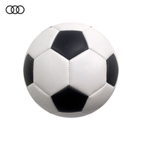 Pelota de partido de Fútbol personalizada de alta calidad tamaño 5 PU cuero goma térmica máquina cosida precio de fábrica para deportes de equipo