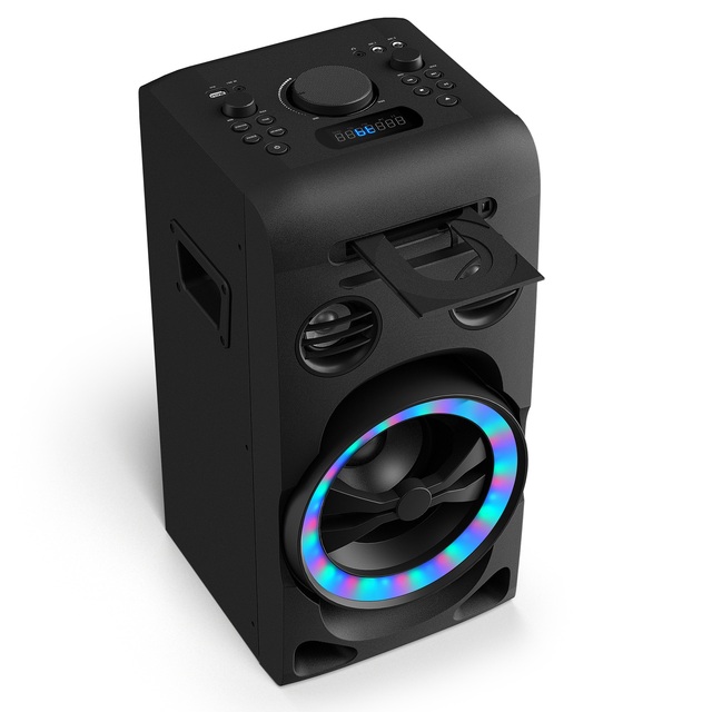 Free Zone for Player 50W 2.0 Channel Home Theatre System Party Speaker with /HD Support Mini System 6.5" Bass