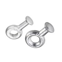 Œillet moulé galvanisé ISO9001, taille personnalisée, OEM, pour isolation de ligne électrique, raccord de ligne de puissance