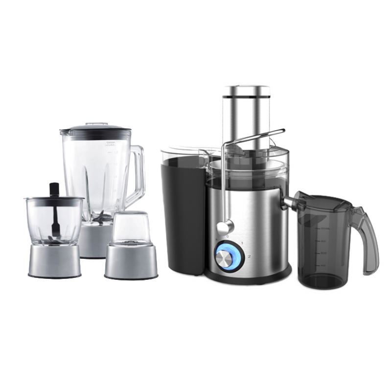 1000W MAX Powerful Motor Fruit and Vegetable Juicer Blender Stainless Steel Electric Kitchen Food Processor Chopper Grinder