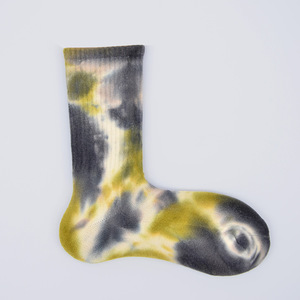 Nuove coppie di cotone alla moda addensano calze sportive da uomo e da donna con stampa Tie-dye - Product Image 2