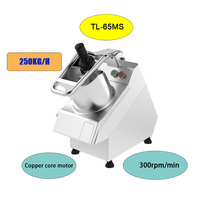 Hoge Efficiëntie 250Kg/H Groente Snijmachine/ Commerciële Aardappel Wortel Rotatie Groentesnijder Groentesnijder
