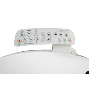 Siège de toilettes intelligent <span class=keywords><strong>japonais</strong></span> de luxe haut de gamme allongé, avec couvercle automatique, chauffage instantané et nettoyage automatique pour salle de bain - Product Image 4