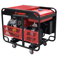Générateur d'essence monophasé CQHAUWEI HW23000LE 18KW |   AVR, réservoir de 35 L et roues, moteur V-Twin de 999 cm³ |   Pour les grandes maisons et l'alimentation de secours