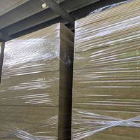 Panneau d'isolation en laine minérale Rockwool de qualité supérieure, matériau d'isolation thermique et phonique pour les systèmes HVAC industriels