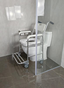 Silla de Ruedas Multiusos BQ7002B, Silla de Ducha y Cómodo para Pacientes - Product Image 2
