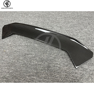 Aileron arrière en fibre de carbone style PT Dry Gloss pour Lamborghini Huracan EVO, base de capot, kit carrosserie en carbone - Product Image 4