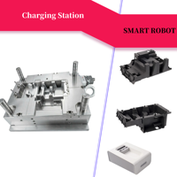 Moule d'injection de précision OEM de haute qualité sur mesure pour boîtier en plastique de station d'accueil de robot intelligent