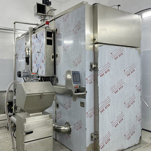 Aimeida <span class=keywords><strong>Four</strong></span> à Fumage Commercial Automatique Multifonction en Acier Inoxydable, Chambre à Vapeur et Fumée, Nouvelle Capacité 30kg-1000kg pour Viande - Product Image 2