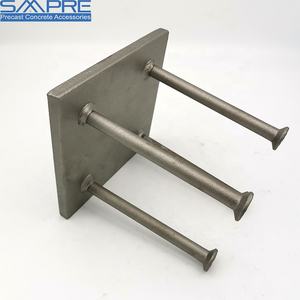 Plaque <span class=keywords><strong>d</strong></span>'<span class=keywords><strong>ancrage</strong></span> de soudage en béton préfabriqué, personnalisée, simple, avec <span class=keywords><strong>goujon</strong></span> - Product Image 4