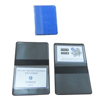 Kantong plastik bisnis kustom untuk Yoyo ID kartu kredit dompet Sleeave dompet pemegang dompet Fashion Kustom vinil panas