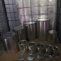 Tutup Kaleng Logam Tinplate Industri FURUN, Penutup Sekrup, Cetak Kustom, Lapisan Perekat, Kemasan Resin Kimia, Aerosol