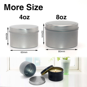 Latas De Metal Para Velas Decorative <strong>starburst</strong> Tin Gift Round Can <strong>Candy</strong> Embossed Tin Box Custom Candle Jars Metal - Product Image 3