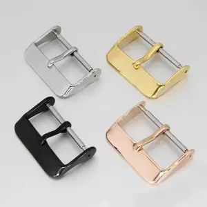 New Fashion 304L Stainless Steel Watch Buckle 1315 Clasp 8mm 10mm 12mm 14mm 16mm 18mm 20mm 22mm for Leather Watch Strap