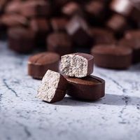 Permen Keras Rasa Kopi Klasik Inovatif, Permen Tablet Kopi Espresso dalam Kemasan Kantong