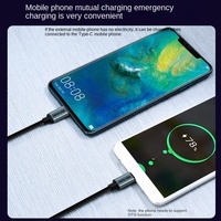Ligne de données Micro OTG de type C pour téléphones mobiles Android Carte son en direct Connexion de caméra d'ordinateur Tresse en PVC Micro-B incluse