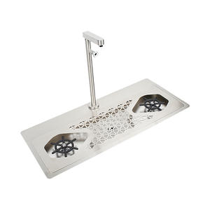 Lave-verres rotatif professionnel sous comptoir pour pub, capacité de 1000 verres/heure - Product Image 1