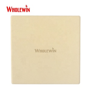 Petite pierre à pizza en <span class=keywords><strong>cordiérite</strong></span> carrée de qualité <span class=keywords><strong>alimentaire</strong></span> de 7.5 pouces Mini outil à pizza robuste pour four et gril - Product Image 2