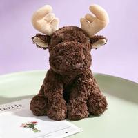 Peluches personnalisées mignonnes de lion, éléphant et renard, de la série Zoo, fabriquées par le fabricant, jouets en peluche