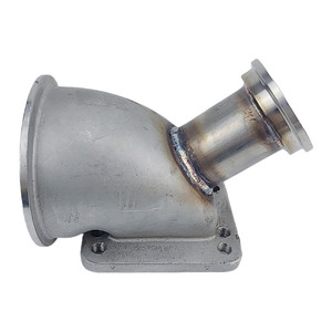 ข้อต่อเทอร์โบสแตนเลสแบบ Vband 90 องศา ขนาด 2.5 นิ้ว T3/T4 พร้อมวาล์ว Wastegate ยี่ห้อ Tial ขนาด 38 มม. พร้อมหน้าแปลน Mvs - Product Image 3