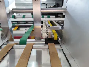 SAILI Automatic Carton Gift Cardboard V Grooving Machine For Rigid Box Making