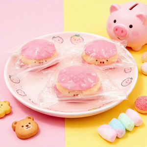 ของเล่นบีบ TPR รูปหมูและขนมปังสับปะรด - ของเล่นบีบคลายเครียดสำหรับเด็กและผู้ใหญ่ ของขวัญบรรเทาความเครียดสำหรับทุกเพศ - Product Image 3