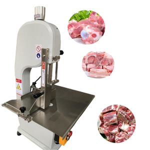 Nouvelle machine à scier les os semi-automatique électrique de petite taille, de bonne qualité et à prix abordable, avec épaisseur réglable et lame en acier inoxydable de qualité alimentaire - Product Image 1
