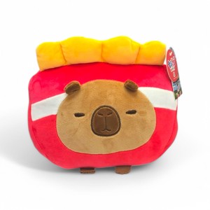 Cuscino decorativo capibara di medie dimensioni 26x24cm a forma di patatine fritte per la casa o l'ufficio - Product Image 1