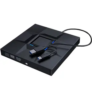 USB 3.0 Type-C External DVD Drive CD Player CD DVD RW Optical Drive DVD Burner Writer For Laptop Notebook