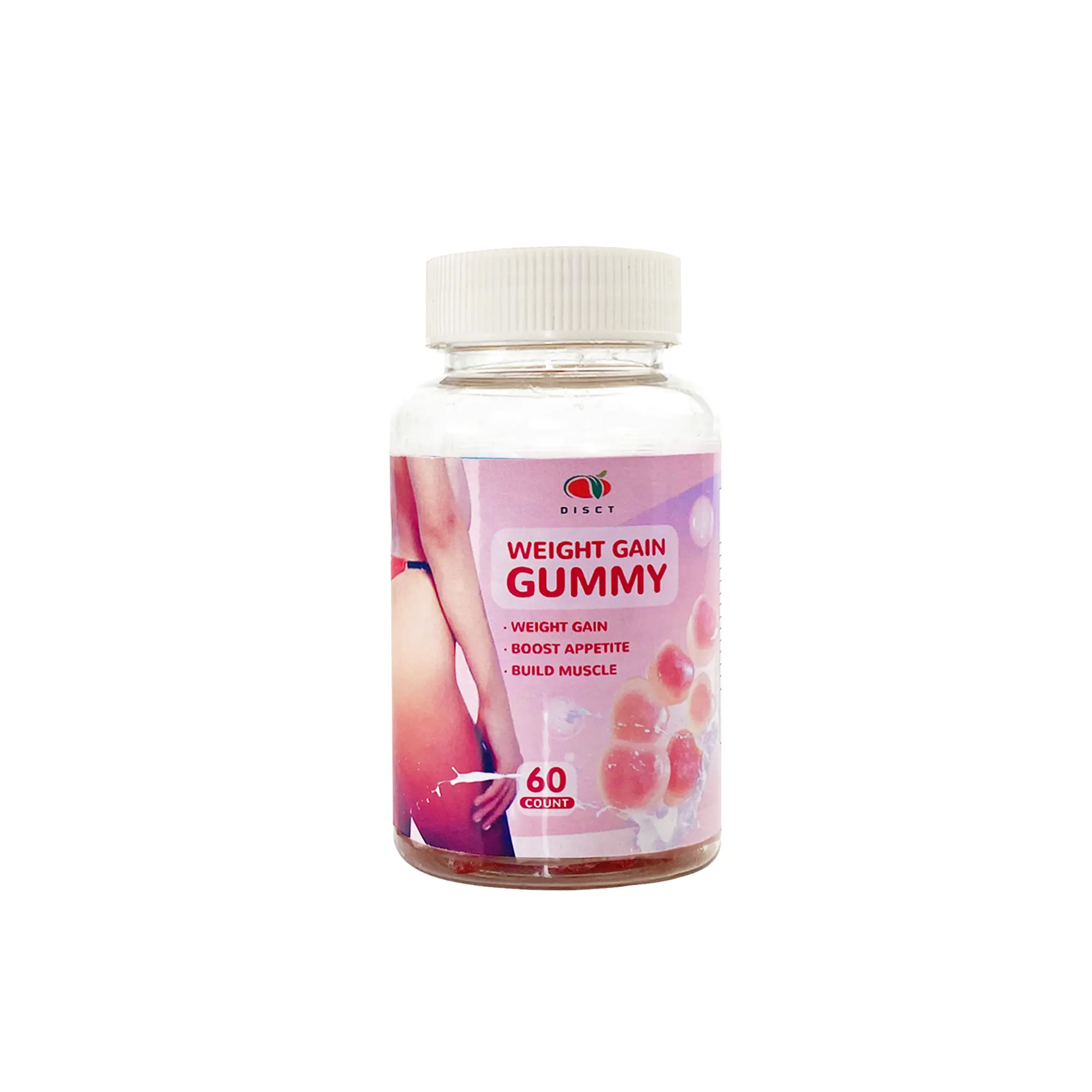 OEM Gain de poids naturel Gummy Fruit Protéine Vitamine Butt Élargissement de la courbe mammaire