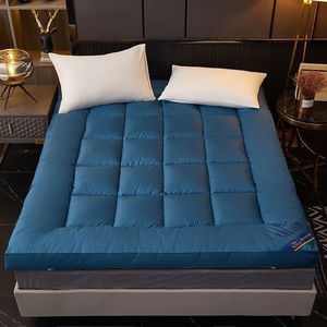 Colchón Individual Portátil para Estudiantes, 90*190, Microfibra con <span class=keywords><strong>Plumas</strong></span>, Agradable al Tacto, Color Azul Marino, Precio <span class=keywords><strong>de</strong></span> Fábrica, Promoción - Product Image 1