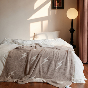 Nouvelle couverture <span class=keywords><strong>de</strong></span> <span class=keywords><strong>canapé</strong></span> en jacquard tricoté style minimaliste, demi-velours classe A, toutes saisons, en polyester - Product Image 3